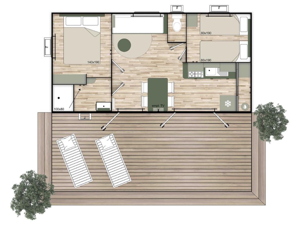 Camping Le Rhone Tournon-sur-Rhone Exterior foto